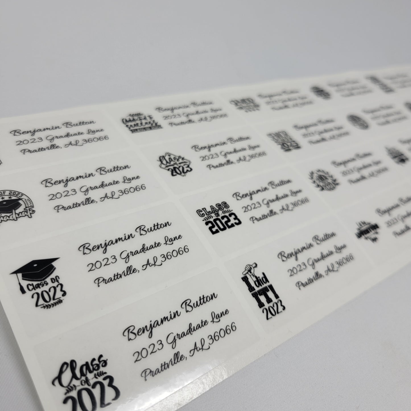 Personalized Graduation Return Address Labels, Return Address Labels for Graduation Invitation, Graduation Return Address Labels, Custom Address labels for return address, invitation address labels for graduation