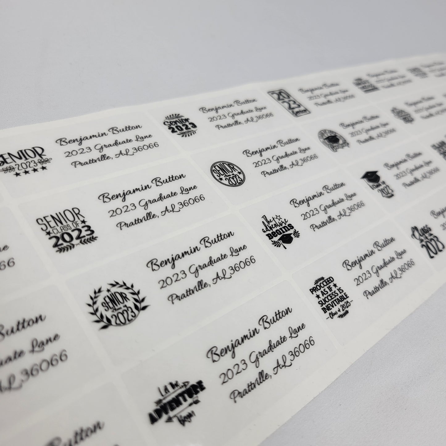 Personalized Graduation Return Address Labels, Return Address Labels for Graduation Invitation, Graduation Return Address Labels, Custom Address labels for return address, invitation address labels for graduation