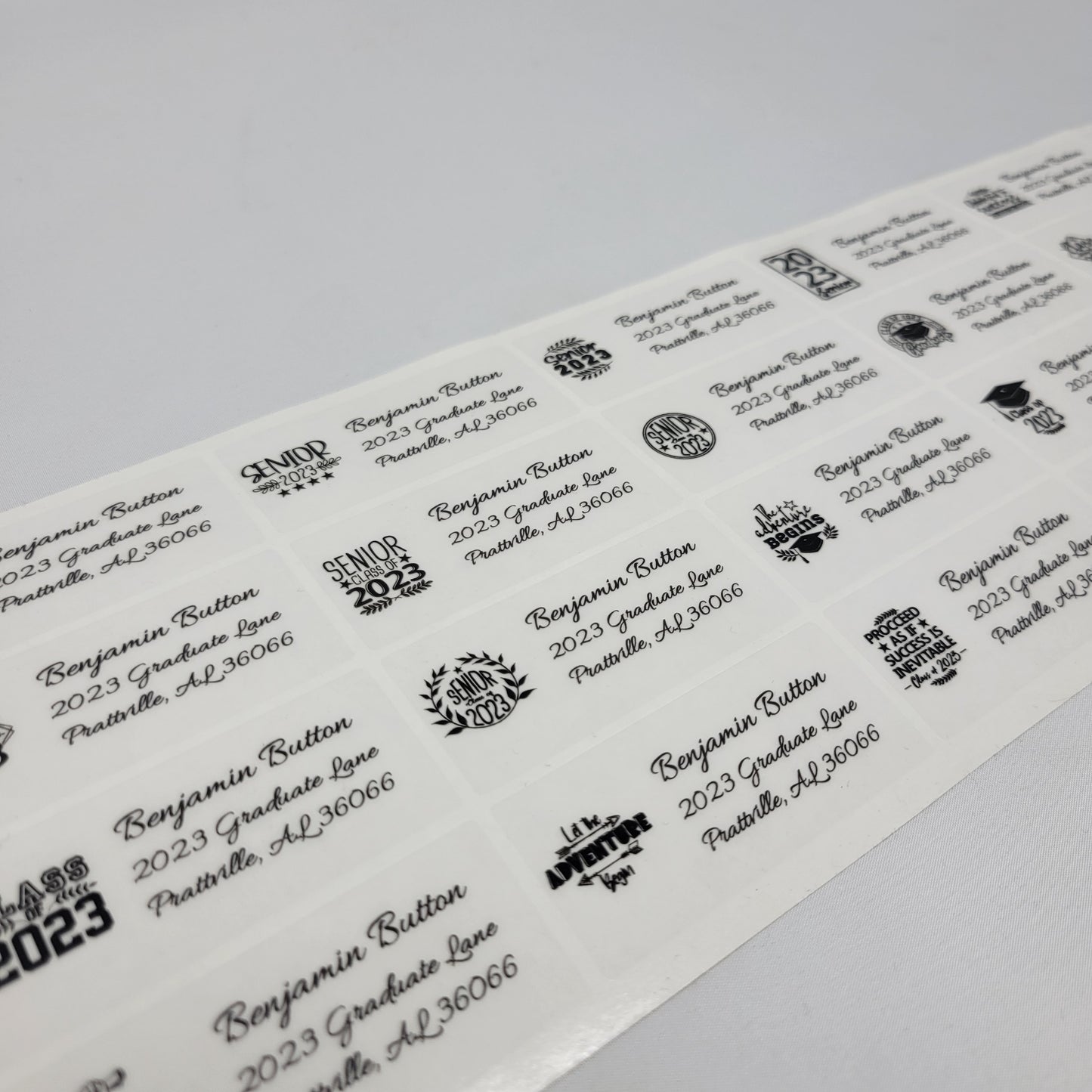 Personalized Graduation Return Address Labels, Return Address Labels for Graduation Invitation, Graduation Return Address Labels, Custom Address labels for return address, invitation address labels for graduation