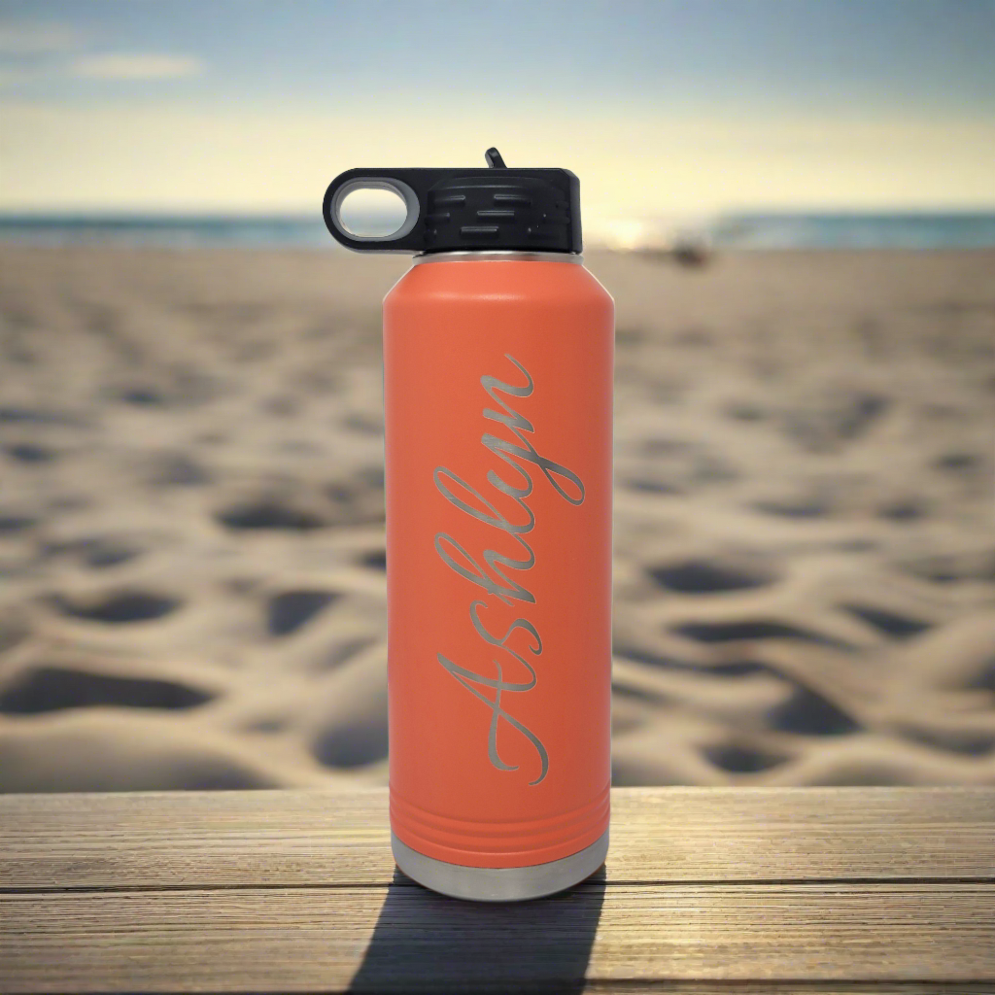 Personalized water bottle, name water bottle gift, gift for bridesmaid, gift for groomsman, gift for bride