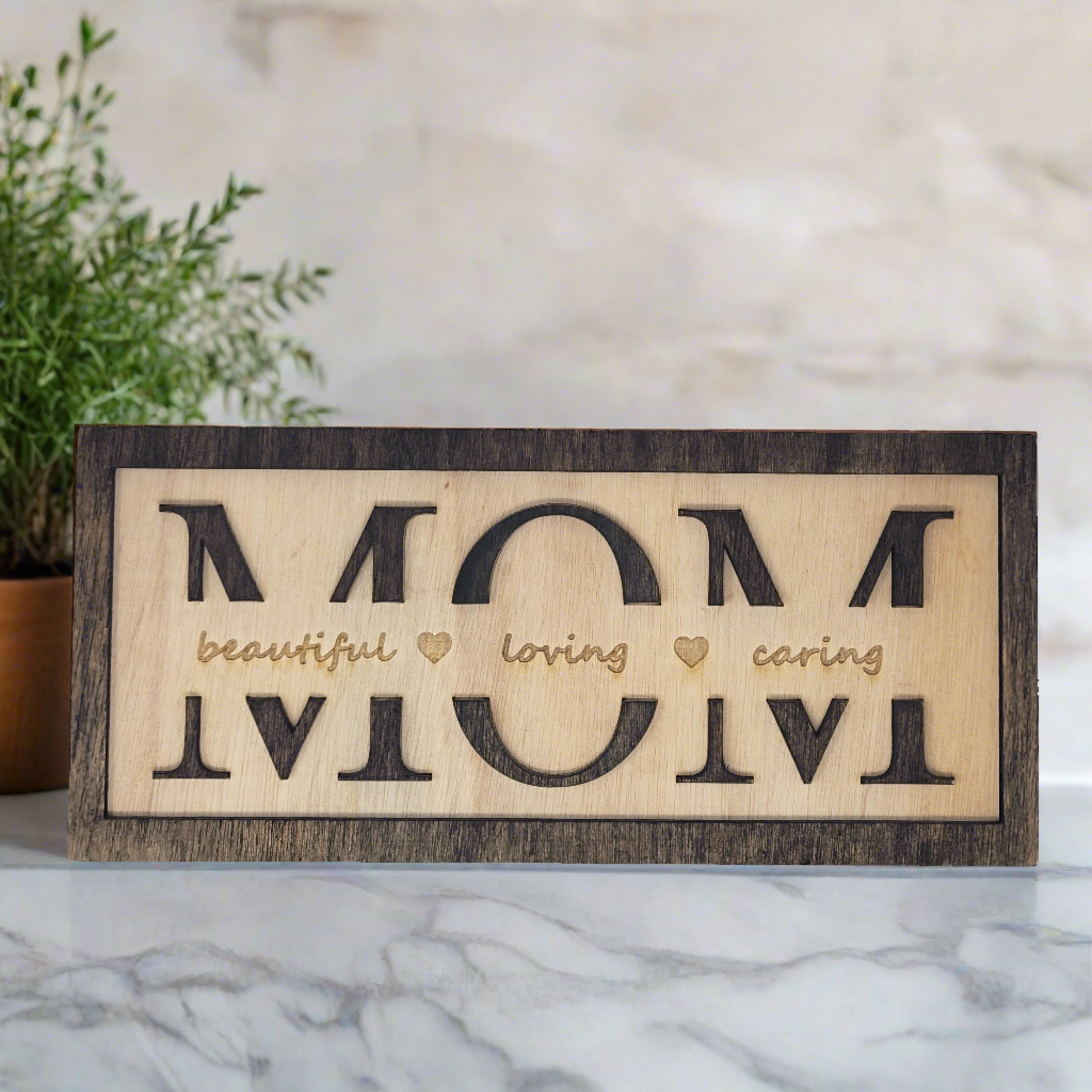 Laser Cut Digital Download, Laser Cut file bundle for mothers day, mom plaque laser cut file bundle for laser engravers and laser cutters,