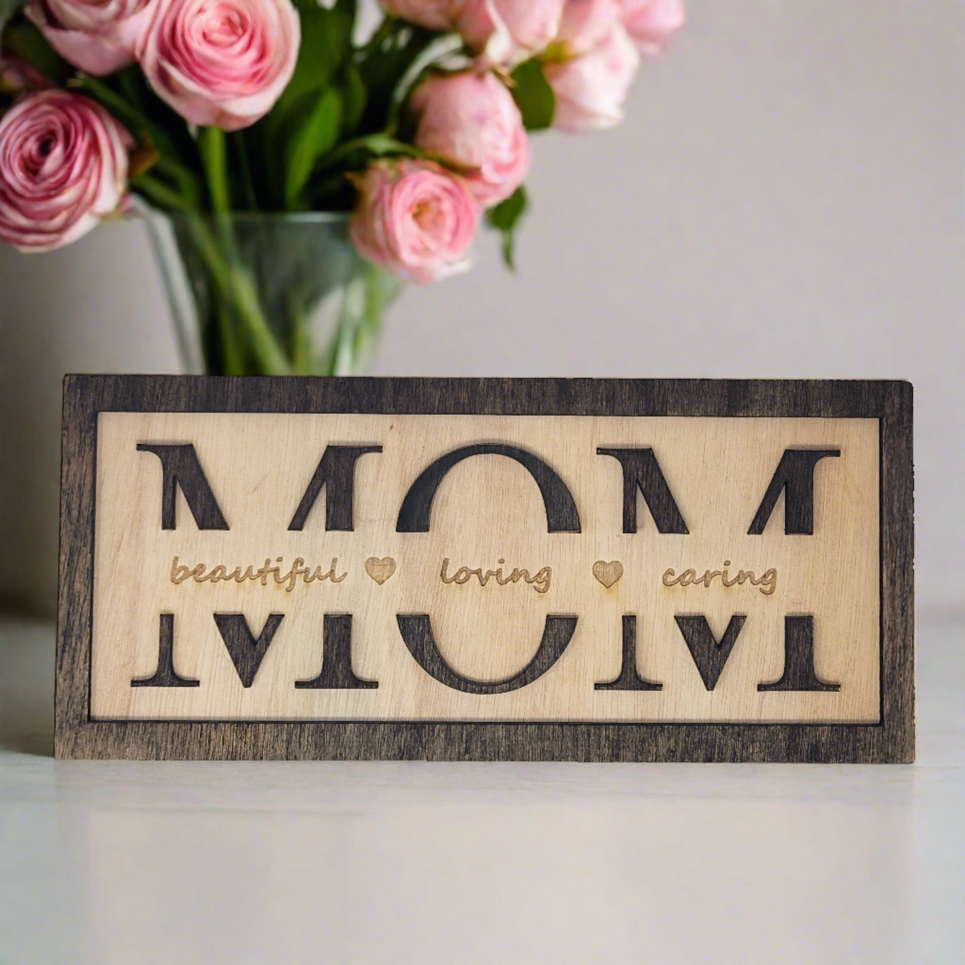 Laser Cut Digital Download, Laser Cut file bundle for mothers day, mom plaque laser cut file bundle for laser engravers and laser cutters,