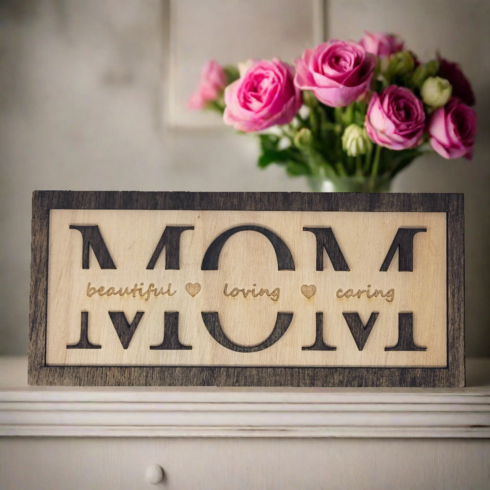 Laser Cut Digital Download, Laser Cut file bundle for mothers day, mom plaque laser cut file bundle for laser engravers and laser cutters,
