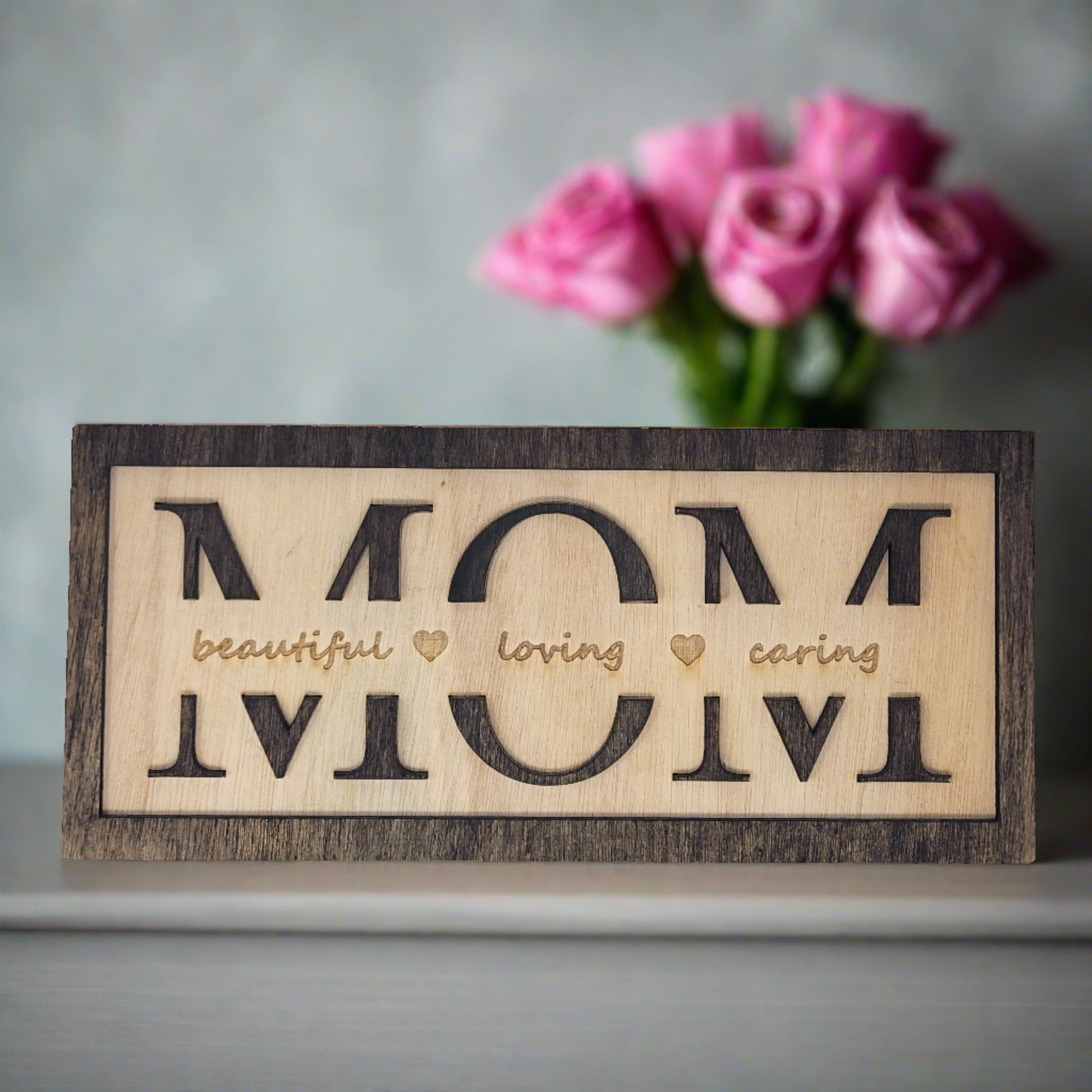 Laser Cut Digital Download, Laser Cut file bundle for mothers day, mom plaque laser cut file bundle for laser engravers and laser cutters,