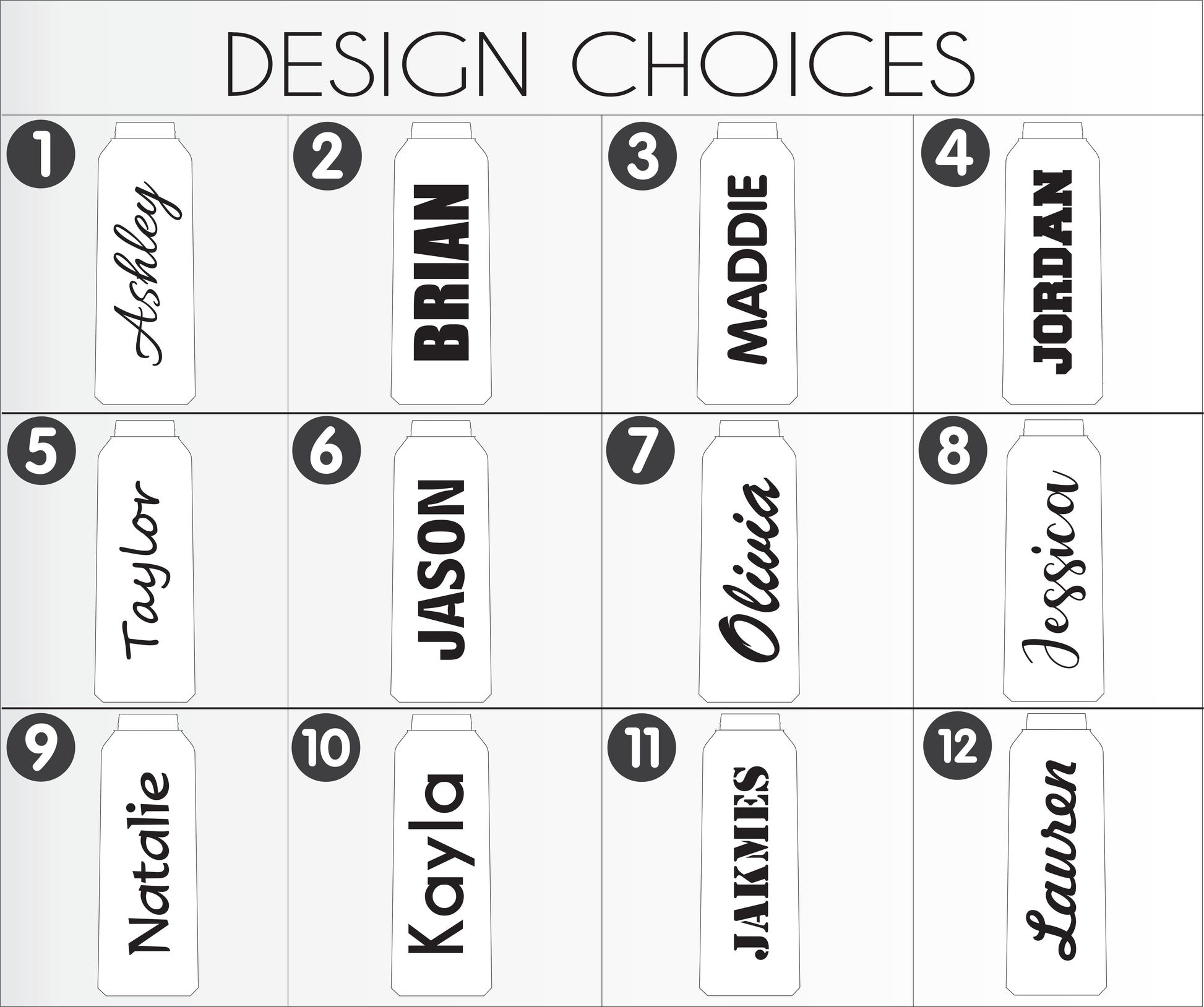 Personalized water bottle, name water bottle gift, gift for bridesmaid, gift for groomsman, gift for bride