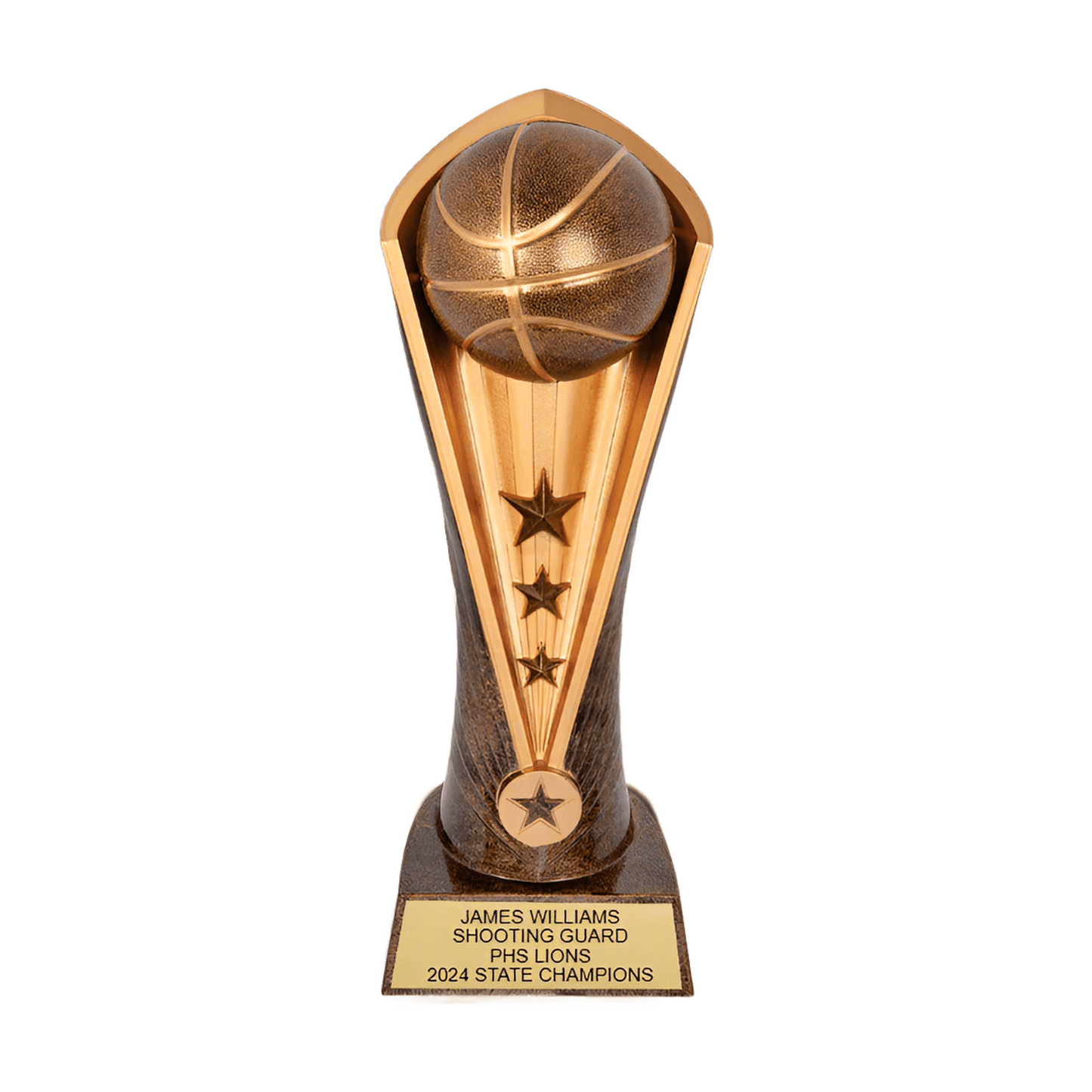 Personalized Basketball Cobra Award, Trophy for Basketball Teams, Players and Coaches