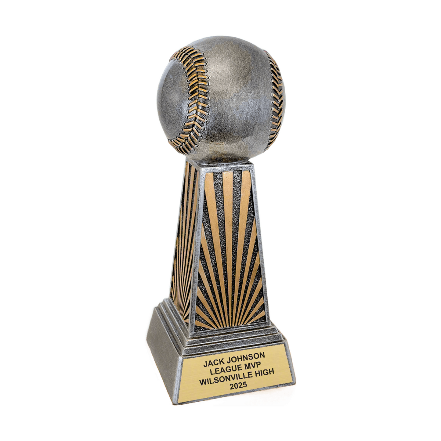 Personalized Baseball Award, Baseball Trophy, Custom Baseball or Softball Imperial Resin Award for Baseball Teams and Players