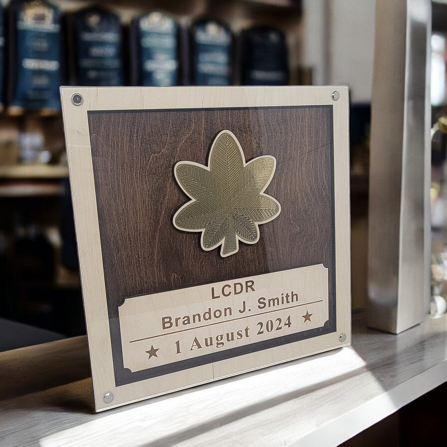 Navy Promotion Plaque, Promotion Gift for Navy Officer, Navy Promotion Gift, Navy Promotion, Military Promotion, Navy Retirement Plaque, Navy Retirement Gift, Navy Retirement Award, Navy Retirement, Navy Gift