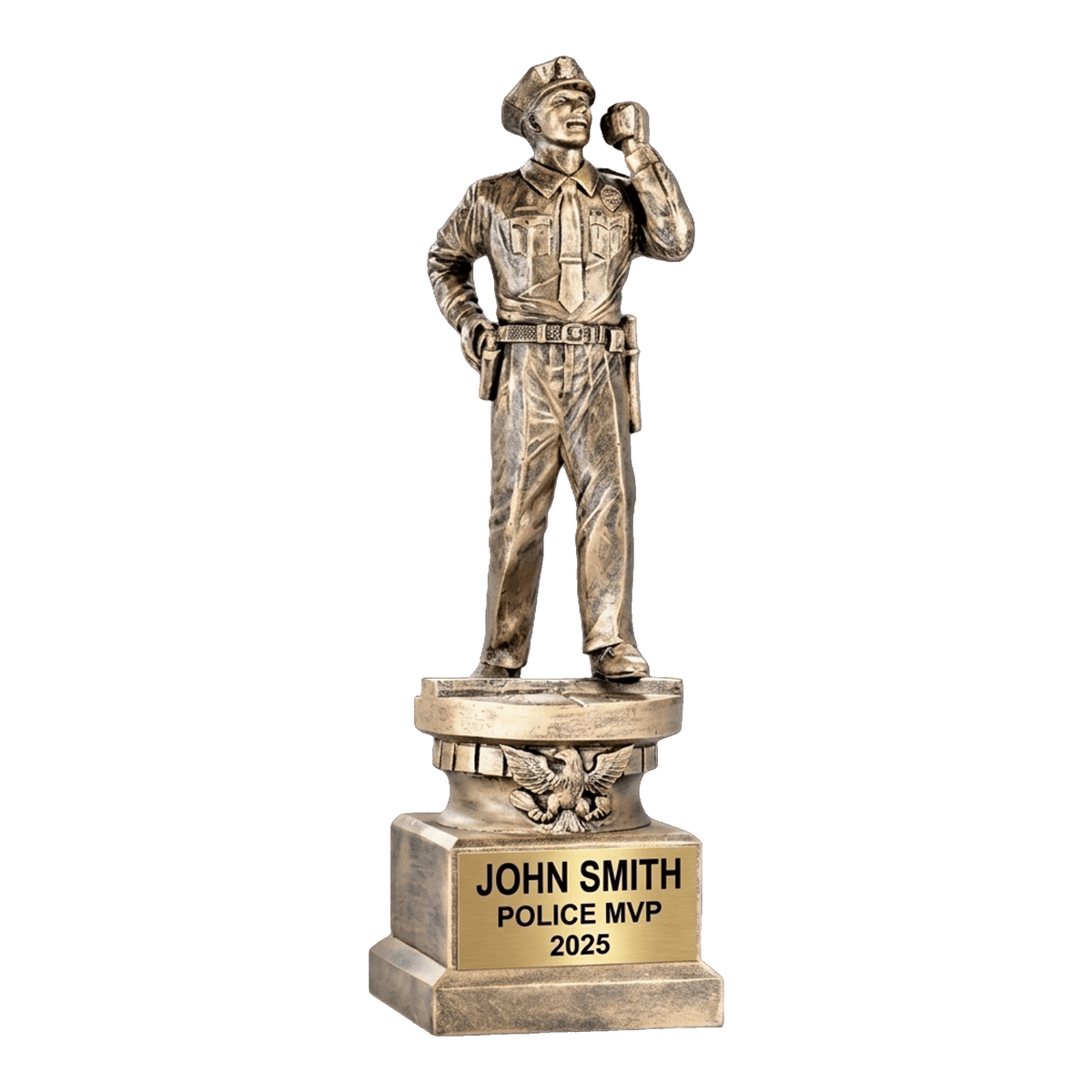 Personalized | Police Award | Custom Engraved | Police Officer | Law Enforcement | Trophy Award | Personalized Engraved | Retirement Gift