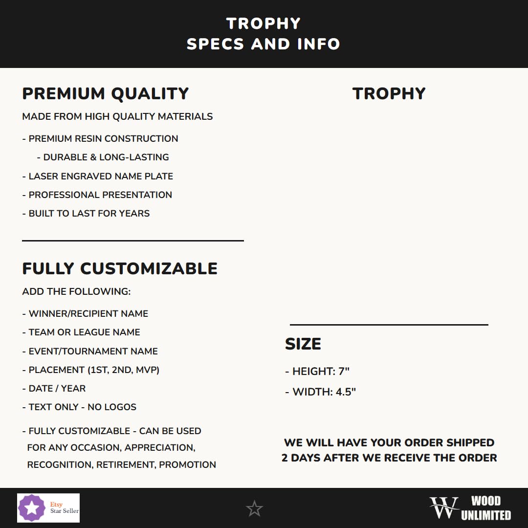 Martial Arts Trophy | Personalized Karate Award | Custom Taekwondo Gift | Laser Engraved Name Plate | Martial Arts Tournament Trophy