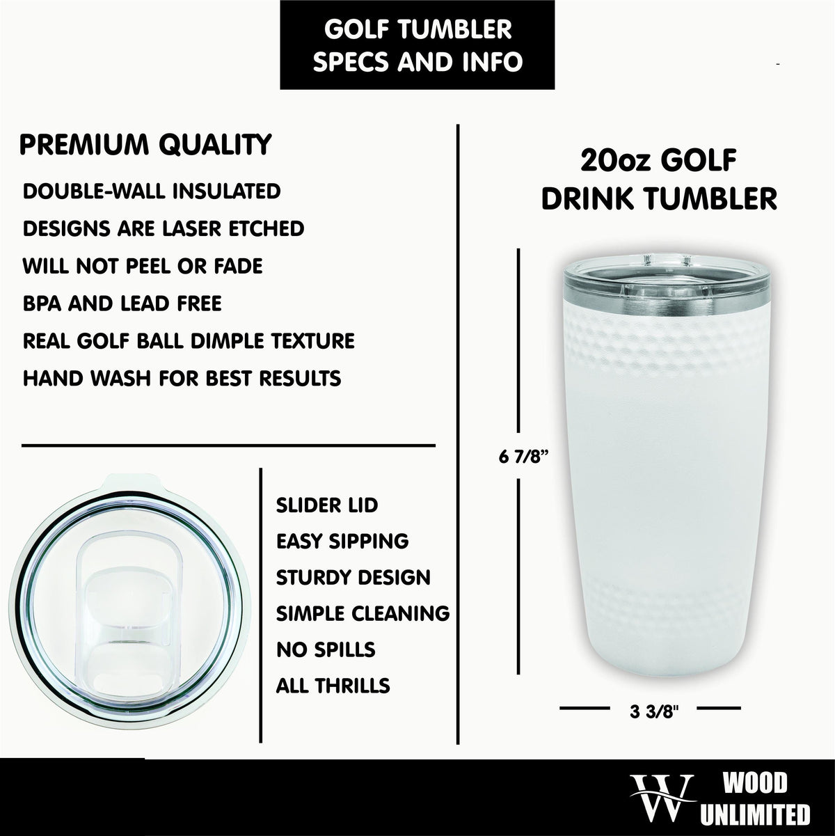 Personalized Custom 20oz Ringneck Tumbler - Laser Engraved Gift for Him Her, Durable Insulated Travel Mug