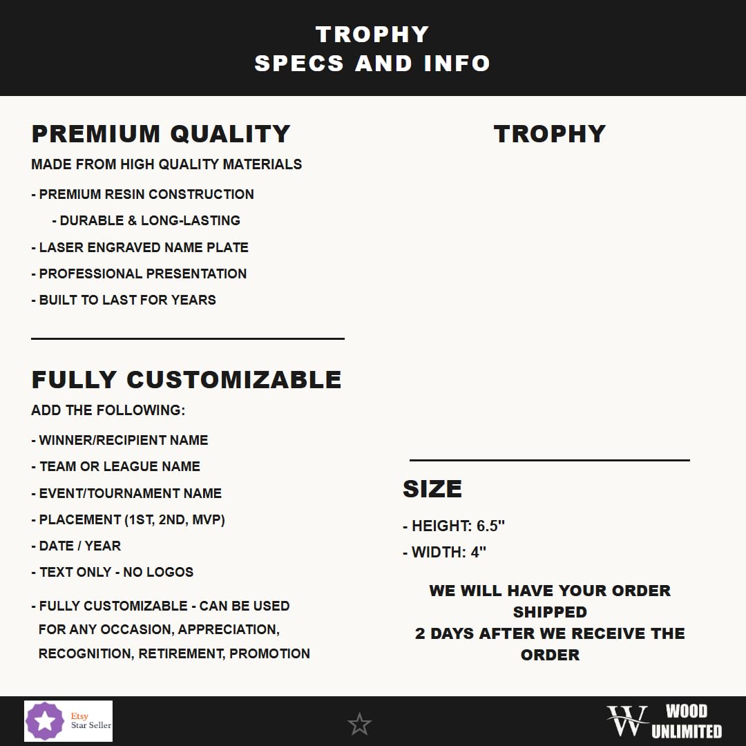 Racing Trophy | Personalized Race Car Award | Custom Engraved Plaque | Champion Gift | Go Kart Trophy