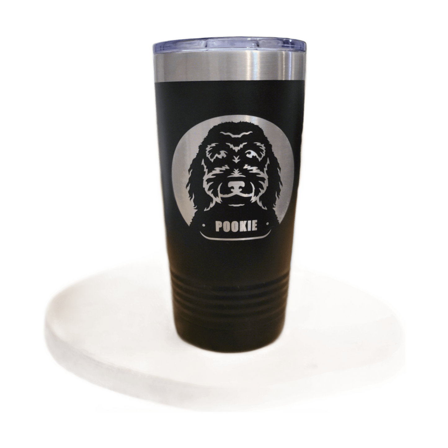 Personalized Goldendoodle Insulated Drink Tumbler or Bottle