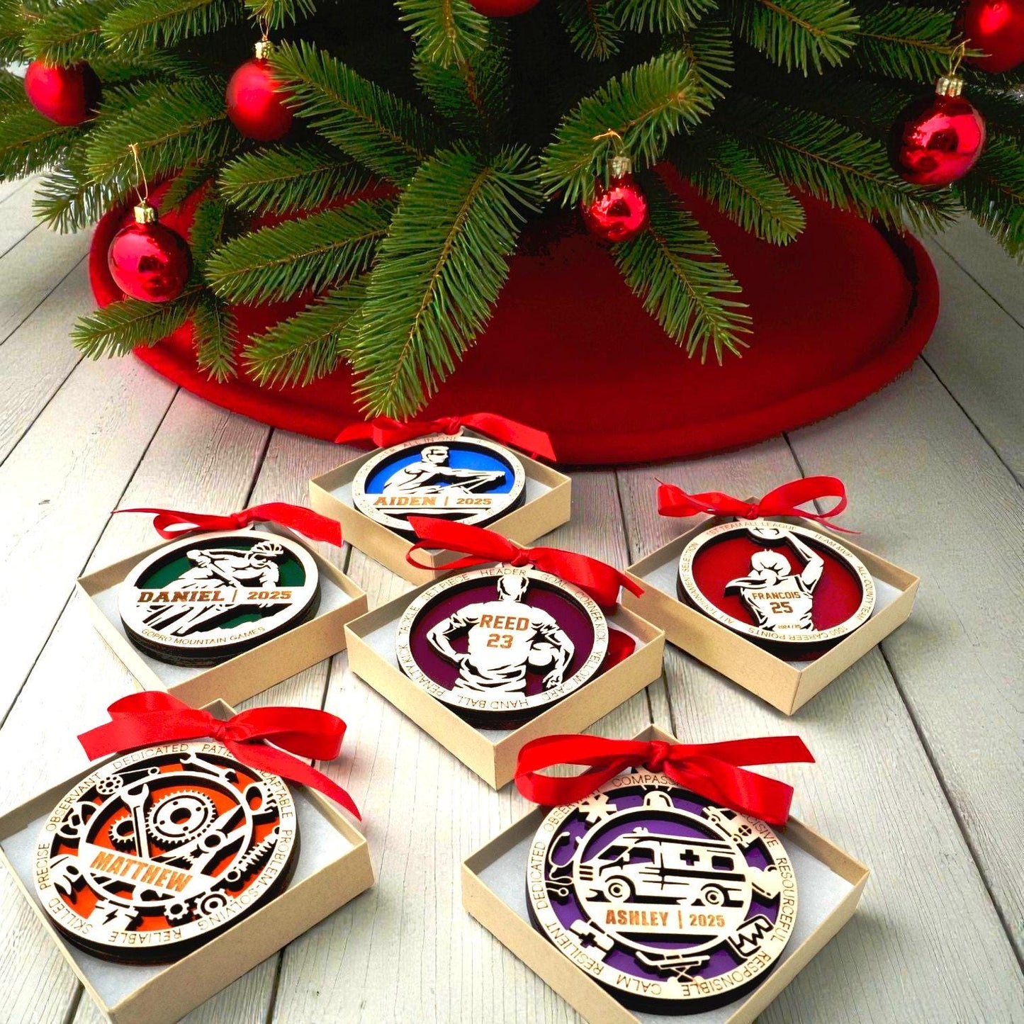 Personalized Paramedic Christmas Ornament – Gift for Paramedic, Emt, First Responder, Paramedic Christmas Ornament - Personalized Holiday Ornament