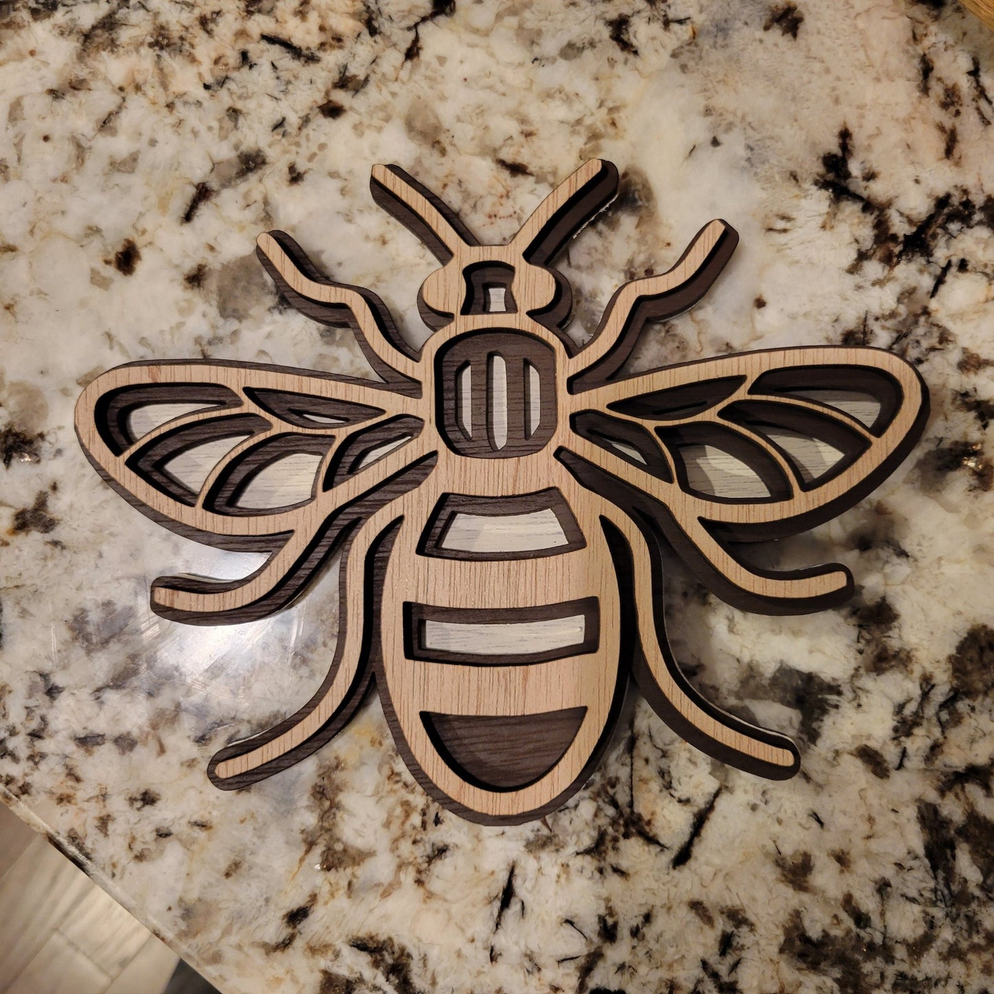 Bee Wall Decor Laser File Package, Digital File Bundle for Laser Cutters, SVG, AI, Lightburn, PDF, CorelDraw, Glowforge