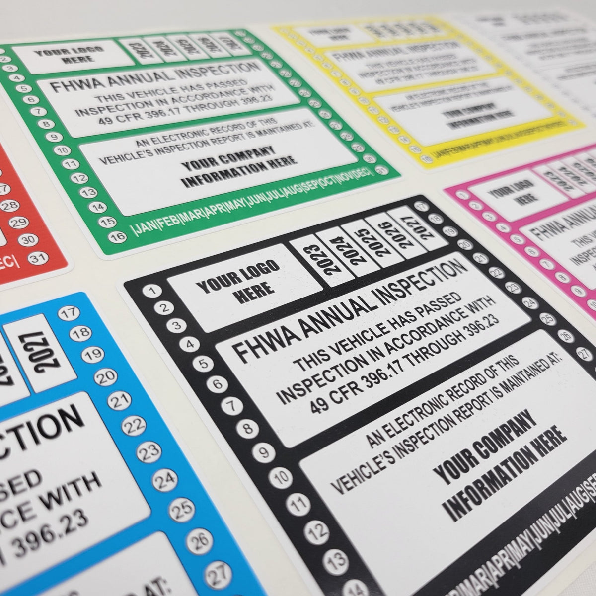 Ensuring Compliance: The Vital Role of Inspection Stickers in Trucking ...