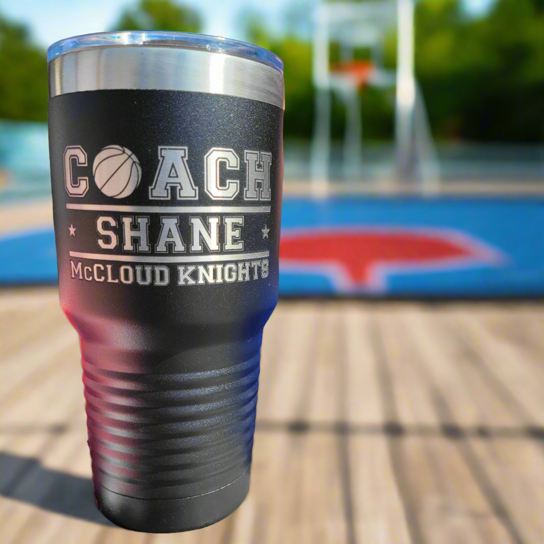 Elevate Your Coaching Game with Our Ultimate 30oz Powder Coated Drink Tumbler