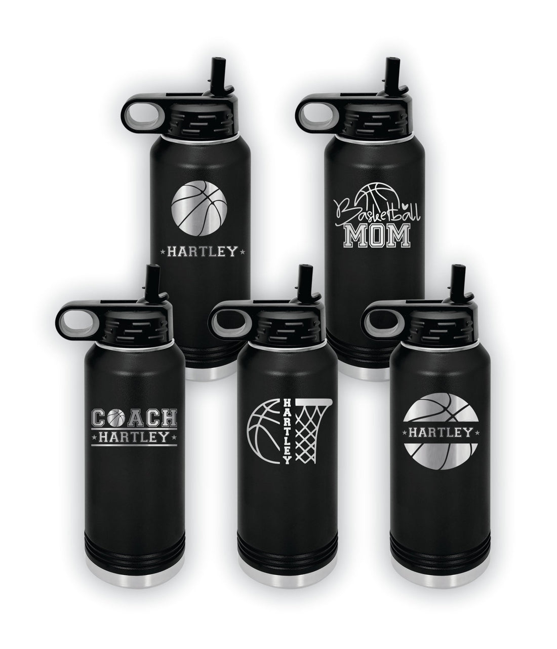 Hydrate in Style: Personalized Basketball Water Bottles for Your Young Athletes! - Wood Unlimited