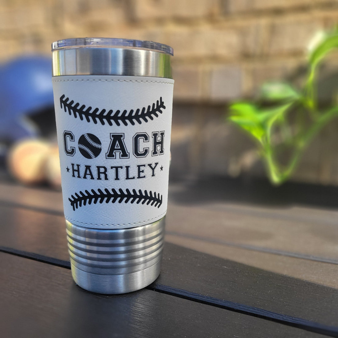 Swing for the Fences with Our Personalized Baseball Drink Tumbler – The Ultimate Gift for Your Coach! - Wood Unlimited