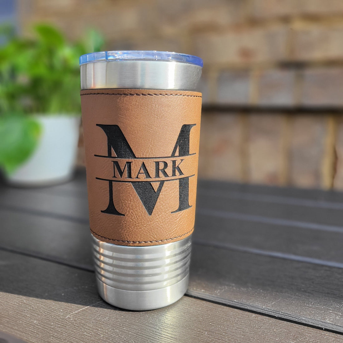 Unlock Unforgettable Moments: Surprise Him with Our 20oz Leatherette Drink Tumbler - The Ultimate Gift for Every Occasion! - Wood Unlimited