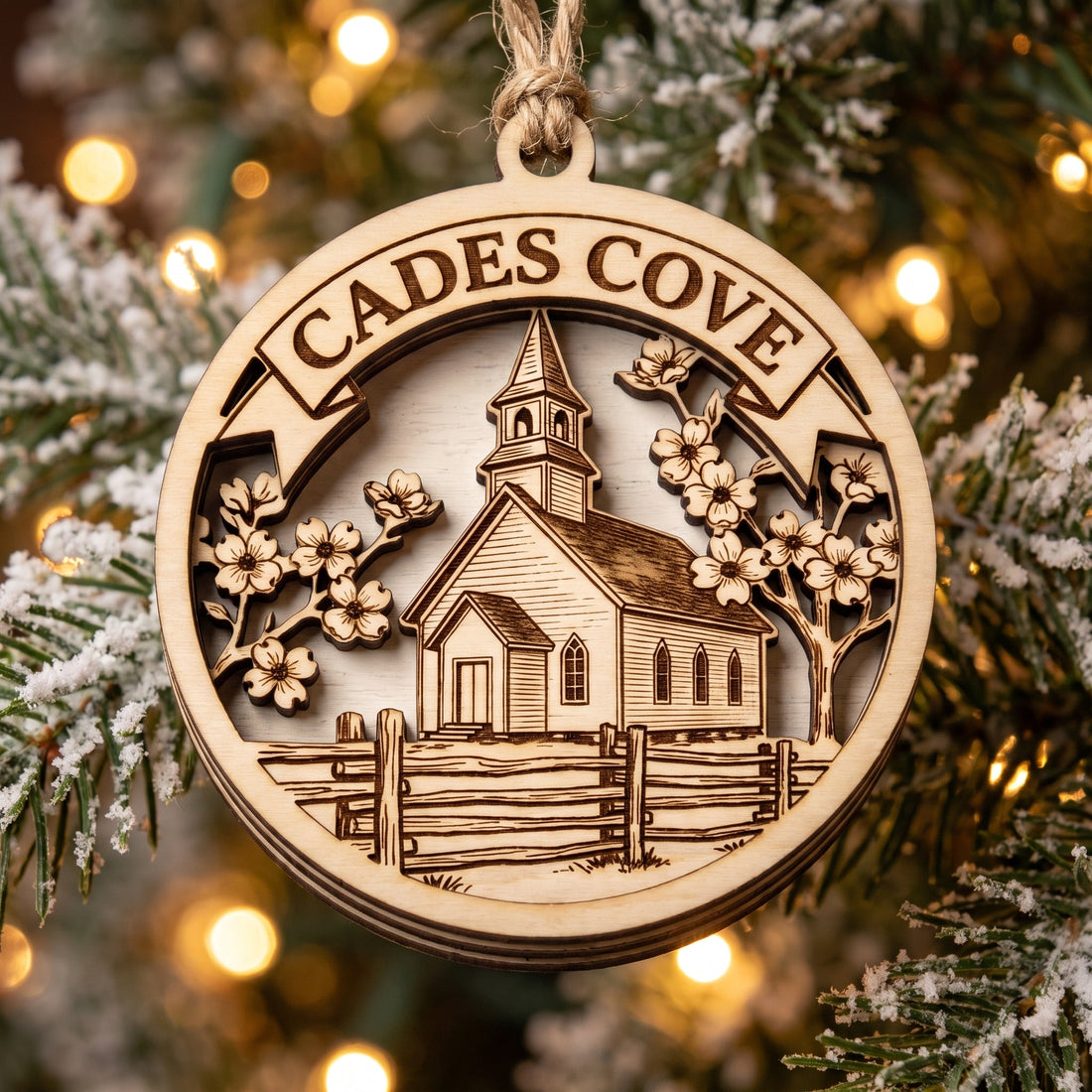 Engraved historic church keepsake — wholesale gifts for museum stores with heritage designs