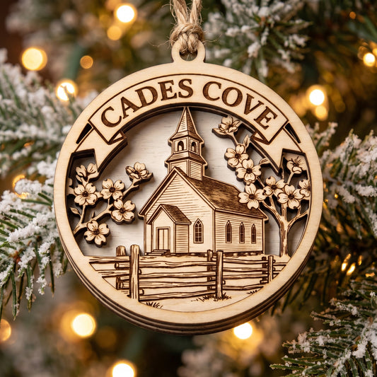 Engraved historic church keepsake — wholesale gifts for museum stores with heritage designs