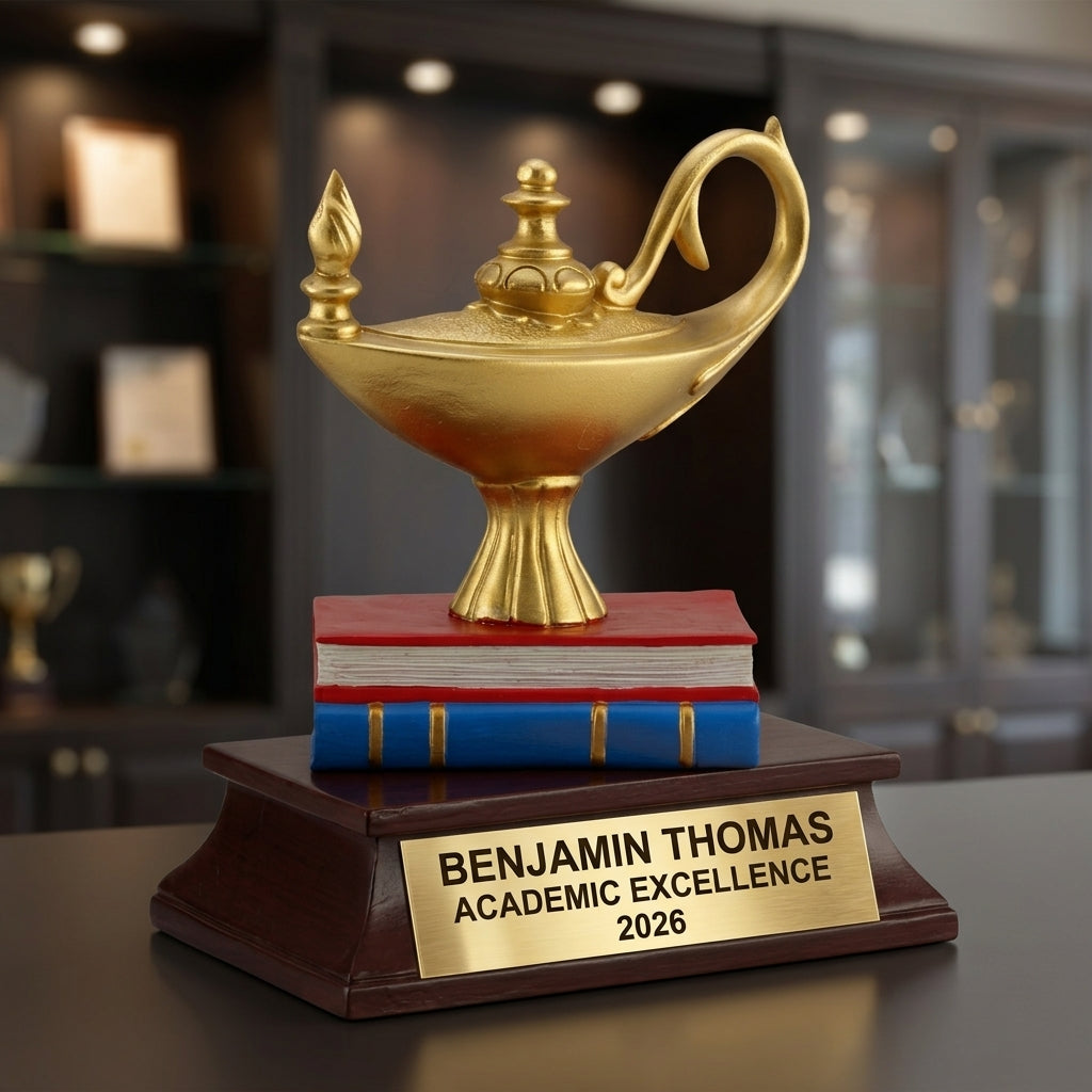 Graduation Trophy Award | Personalized | Custom Engraved | Academic Achievement | Class of 2024/2025 | Gift - View 2