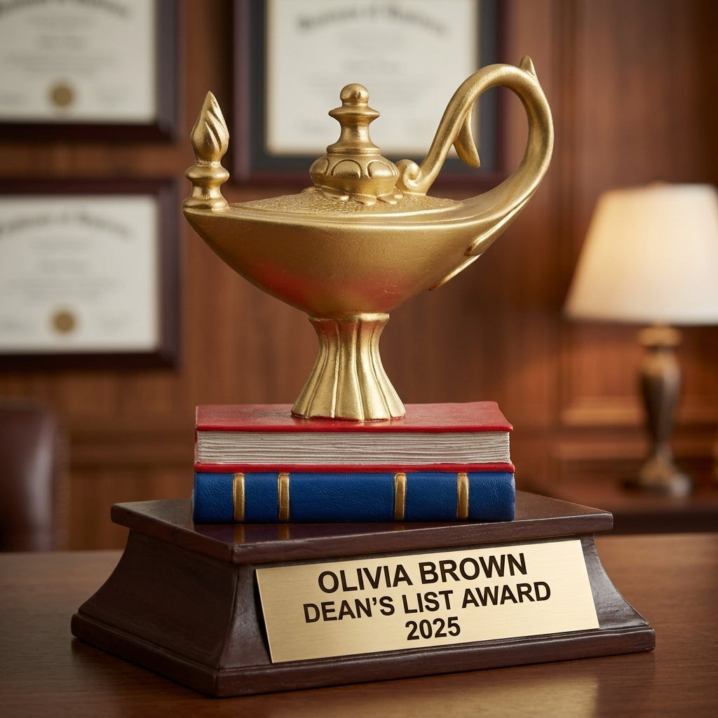 Graduation Trophy Award | Personalized | Custom Engraved | Academic Achievement | Class of 2024/2025 | Gift - View 3