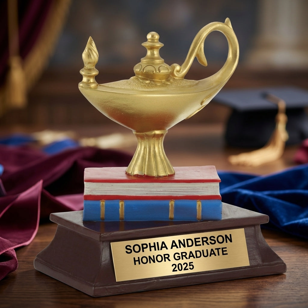 Graduation Trophy Award | Personalized | Custom Engraved | Academic Achievement | Class of 2024/2025 | Gift - View 4