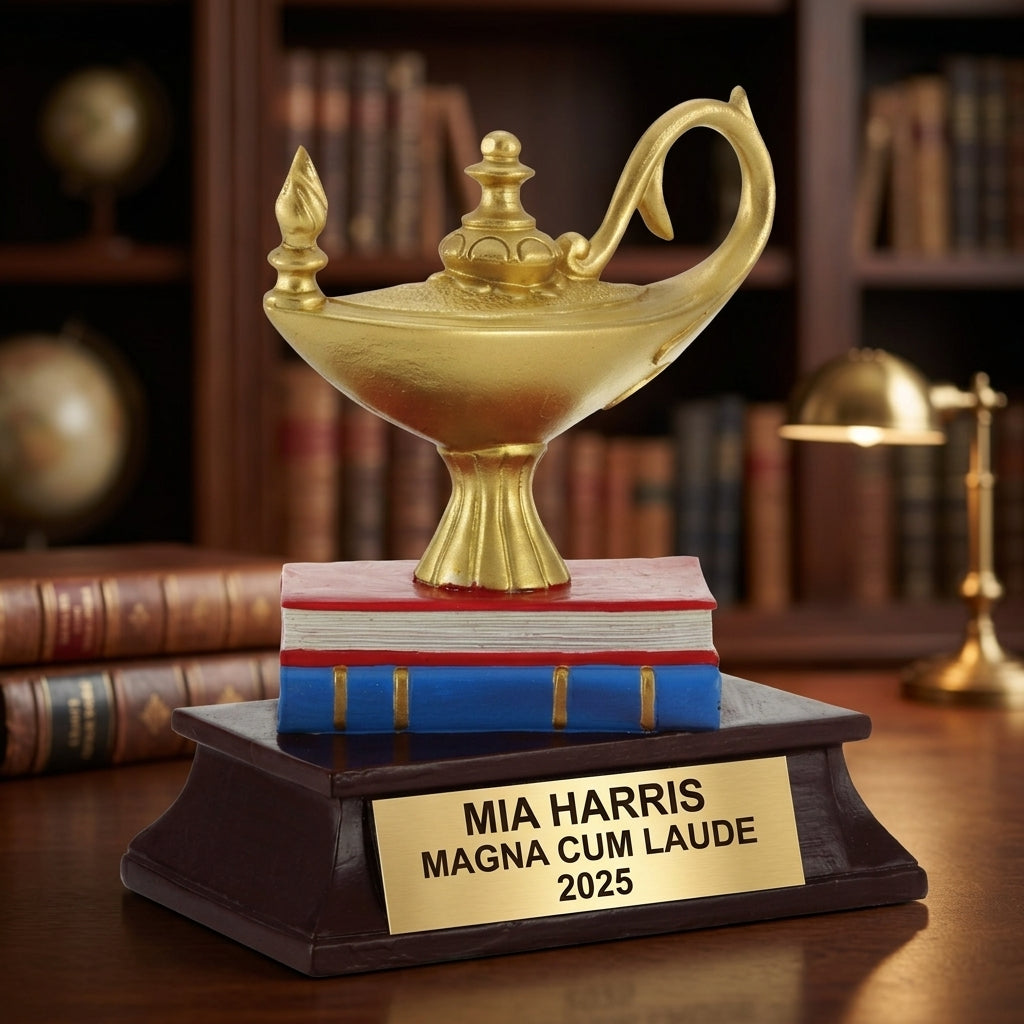 Graduation Trophy Award | Personalized | Custom Engraved | Academic Achievement | Class of 2024/2025 | Gift - View 5