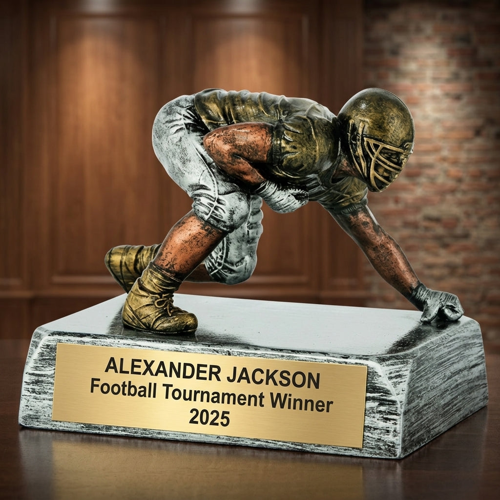 Football Trophy Award | Personalized | Custom Engraved | Football Award | Team Awards | Football Gift | Personalized Trophy - View 3