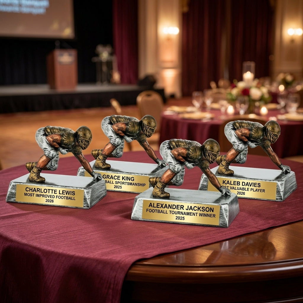 Football Trophy Award | Personalized | Custom Engraved | Football Award | Team Awards | Football Gift | Personalized Trophy - View 6