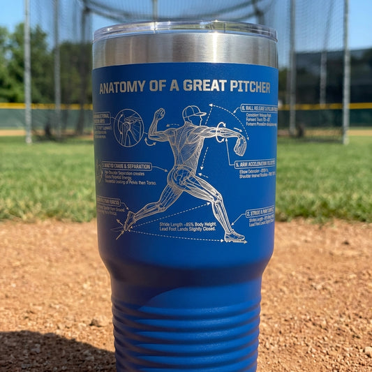 Personalized Custom Tumbler Gift - Laser Engraved 30oz Large Insulated Mug - Durable Stainless Steel Drinkware - Custom Name - View 2