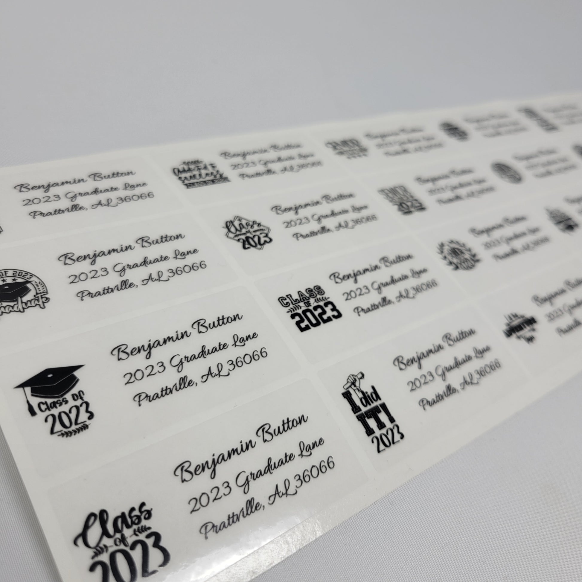 graduation-return-address-labels-2025-graduation-stickers-clear-pe-wood-unlimited for Free Printable Graduation Address Labels Graduation Return Address Labels - 2025 Graduation Stickers - Clear Pe – Wood Unlimited for Free Printable Graduation Address Labels