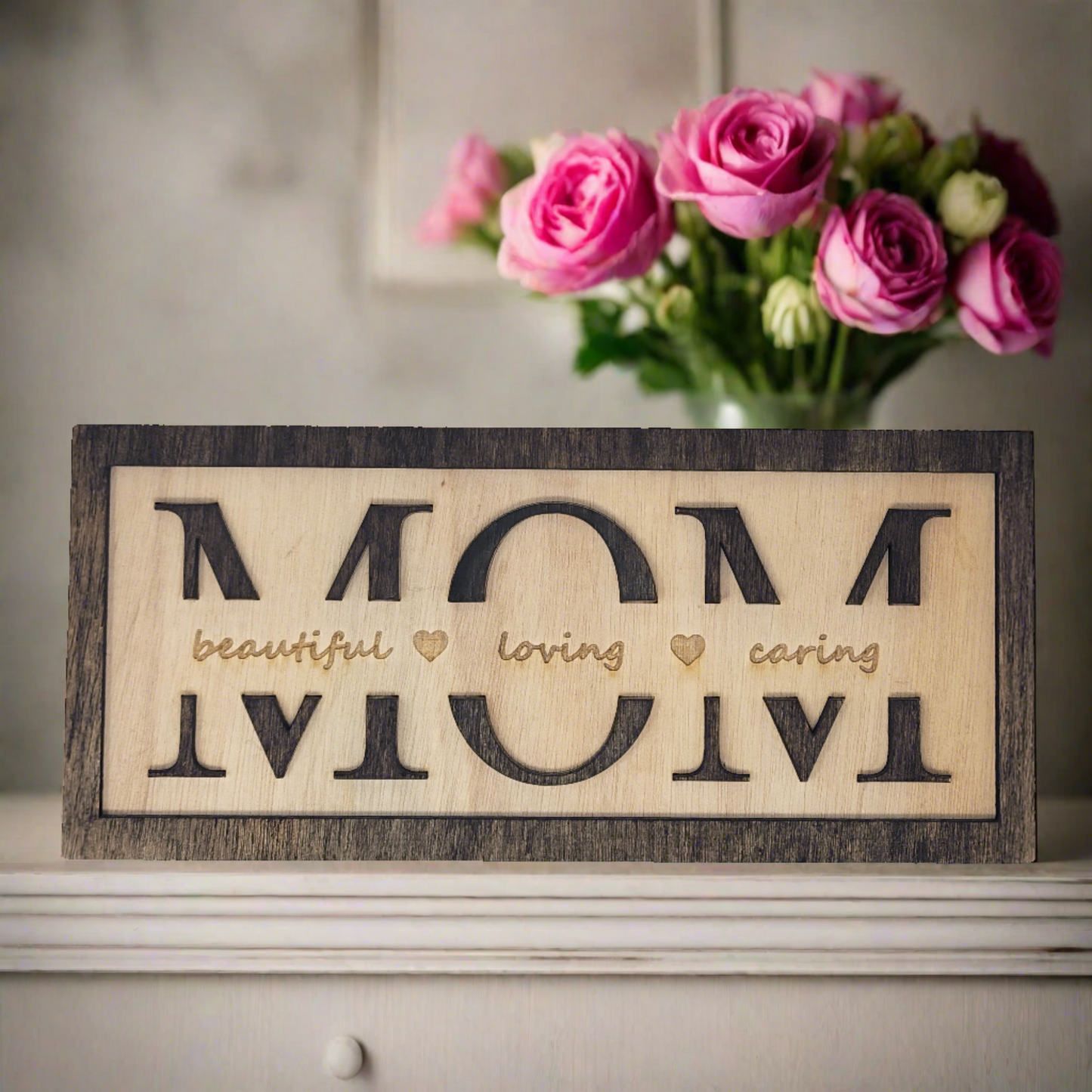 Laser Cut Digital Download, Laser Cut file bundle for mothers day, mom plaque laser cut file bundle for laser engravers and laser cutters, 