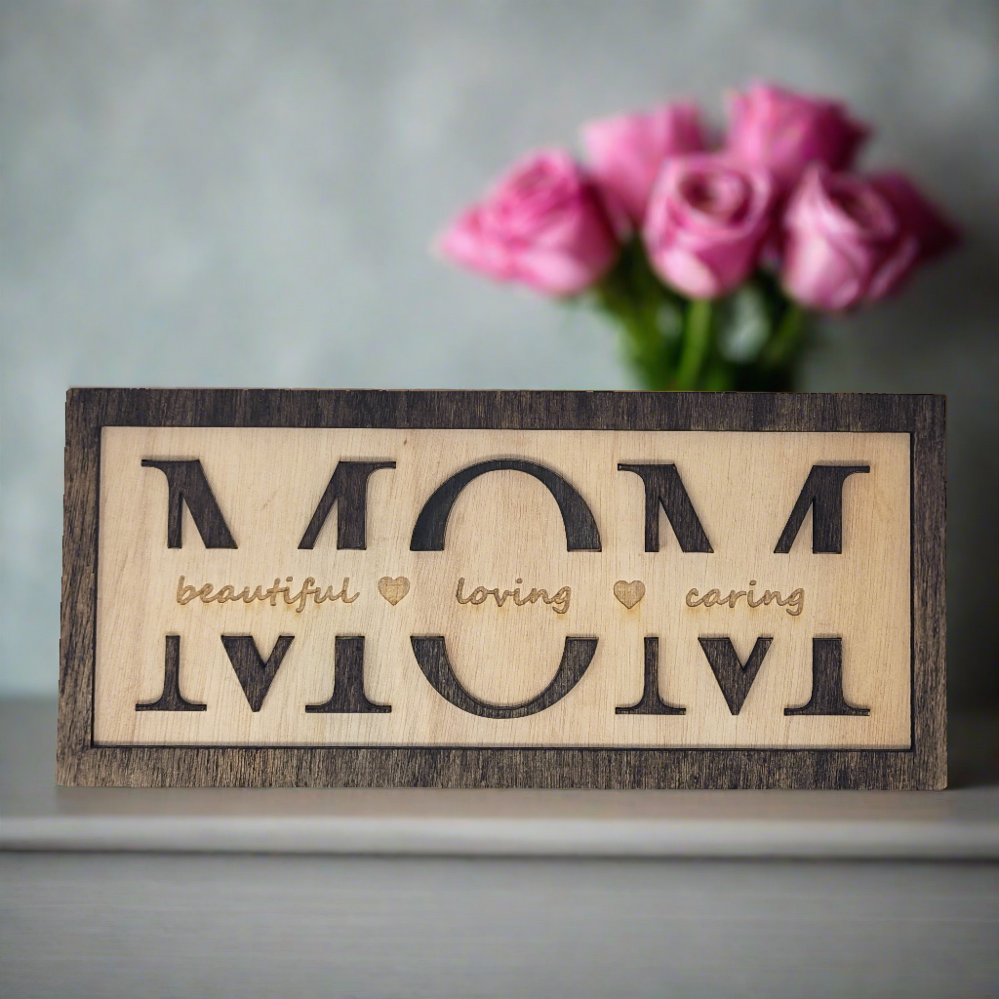 Laser Cut Digital Download, Laser Cut file bundle for mothers day, mom plaque laser cut file bundle for laser engravers and laser cutters, 