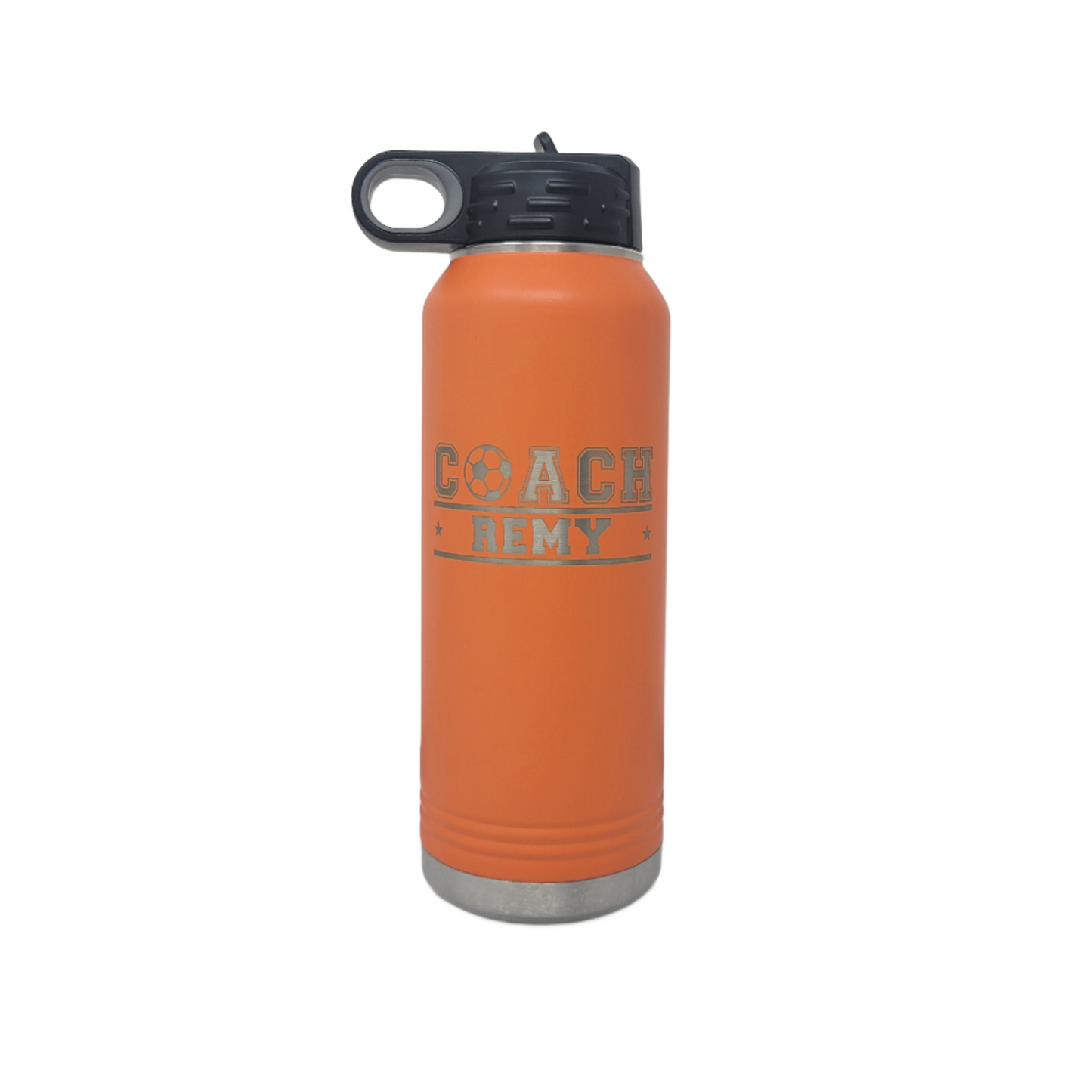 Personalized Soccer Water Bottles - Soccer Coach Gift, Soccer Coach Appreciation Gift Personalized Water Bottle