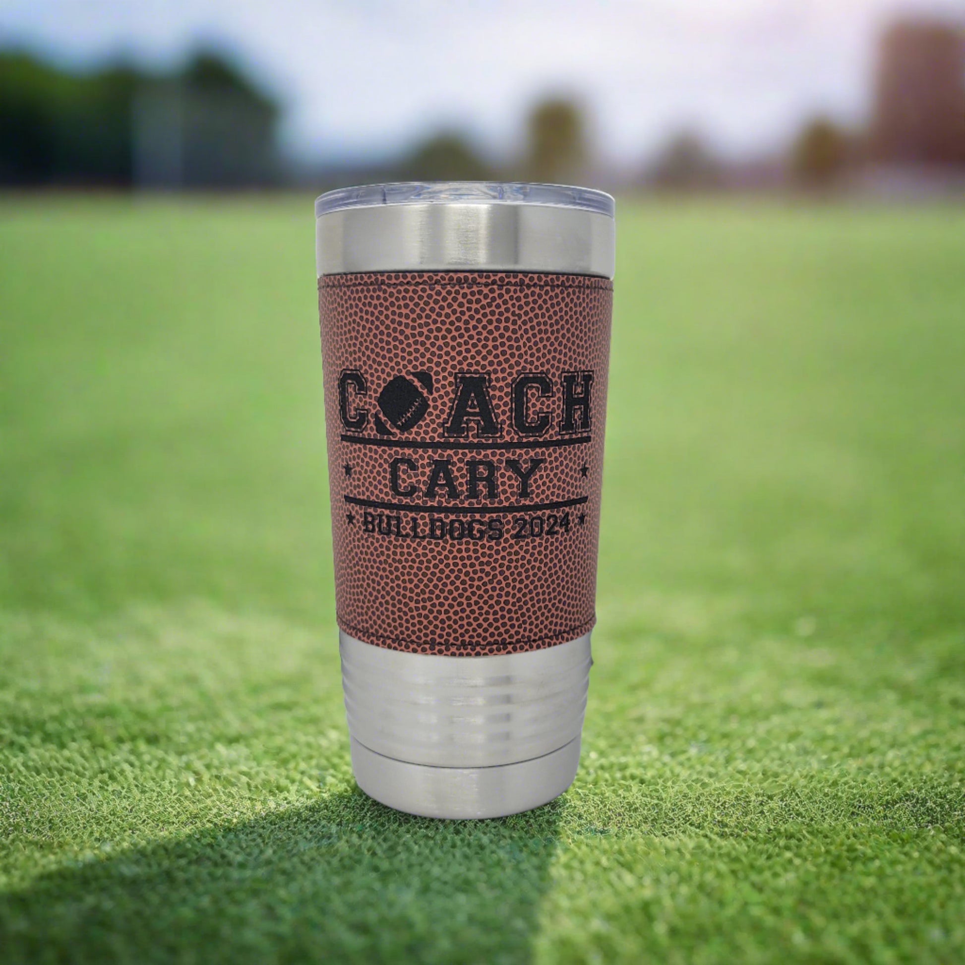 Football Coach Coffee Tumbler, Drink Tumbler Gift for Football Coach