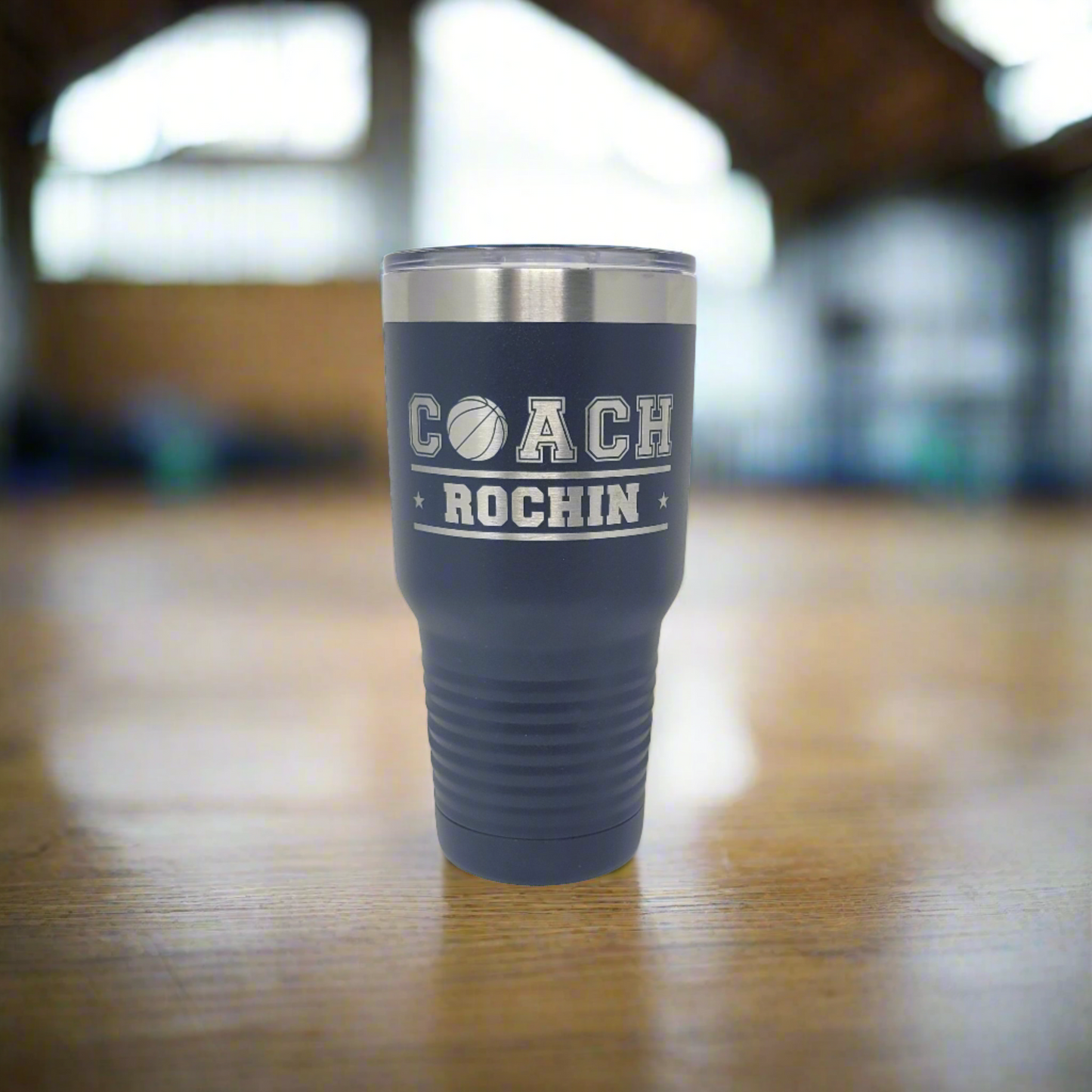 Basketball Coach Gift Tumbler, Personalized, Engraved 30oz Tumbler, Basketball Coach Appreciation Gift