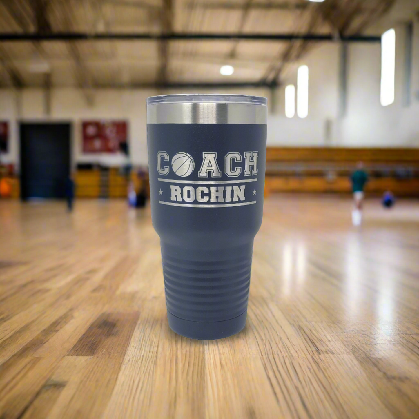 Basketball Coach Gift Tumbler, Personalized, Engraved 30oz Tumbler, Basketball Coach Appreciation Gift