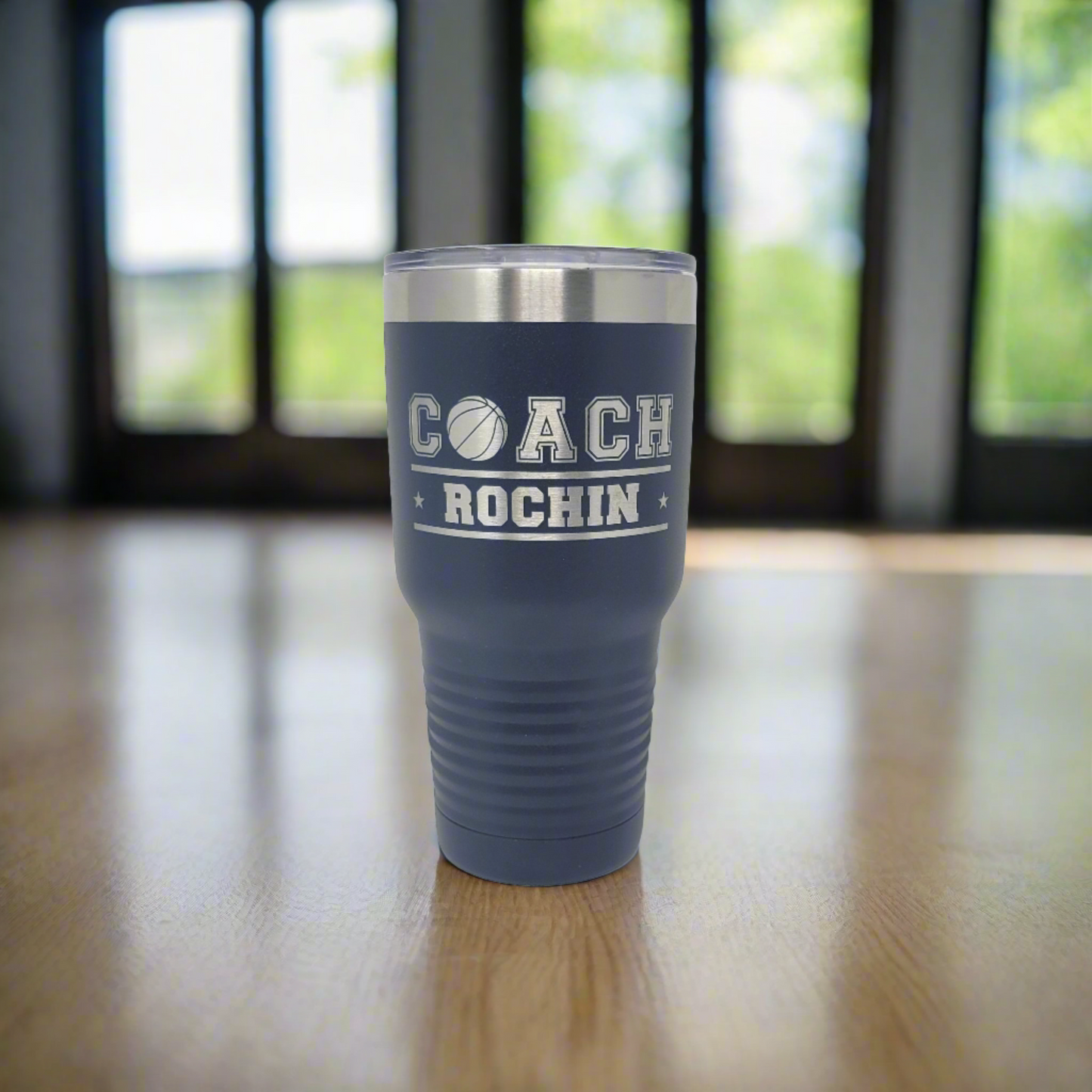 Basketball Coach Gift Tumbler, Personalized, Engraved 30oz Tumbler, Basketball Coach Appreciation Gift