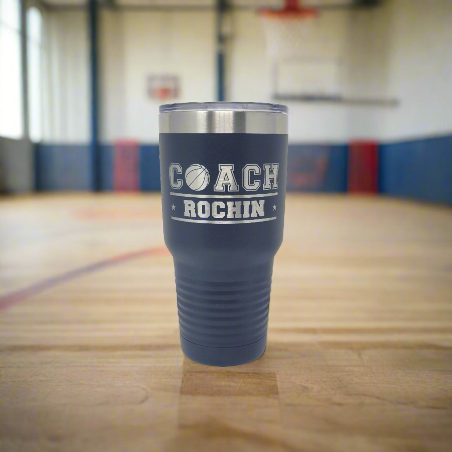 Basketball Coach Gift Tumbler, Personalized, Engraved 30oz Tumbler, Basketball Coach Appreciation Gift