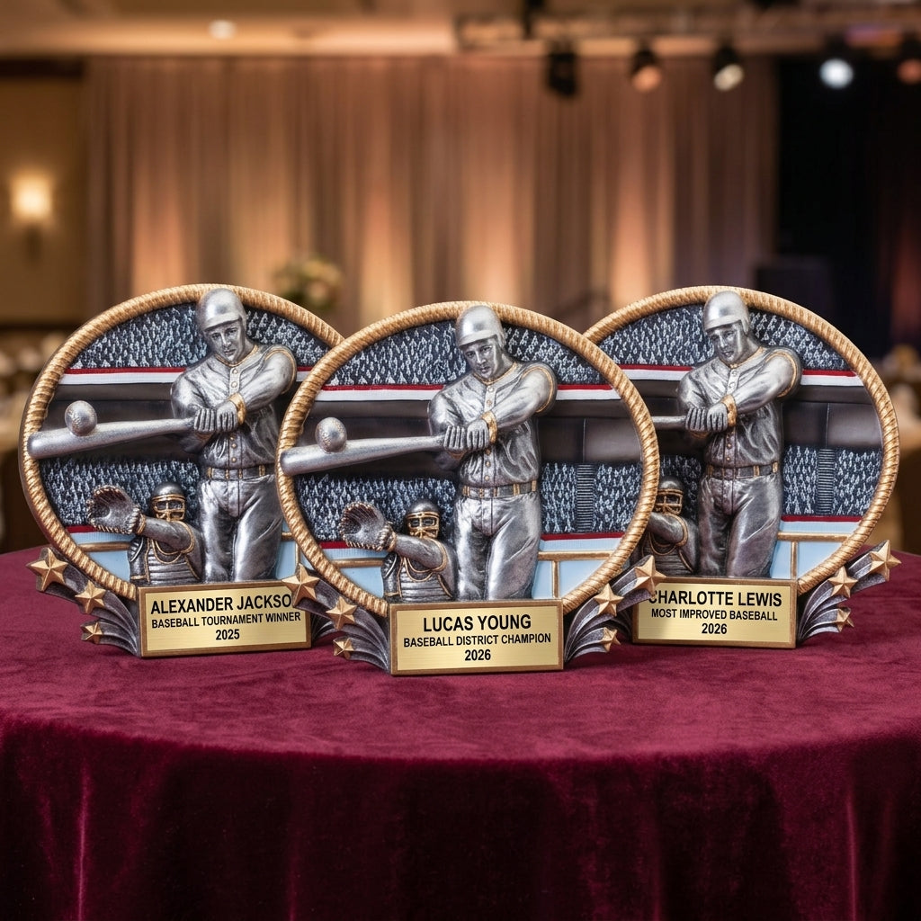 Baseball Trophy Award | Personalized | Custom Engraved | Baseball MVP Award | Team Awards | Baseball Gift | Engraved Baseball Trophy - View 6