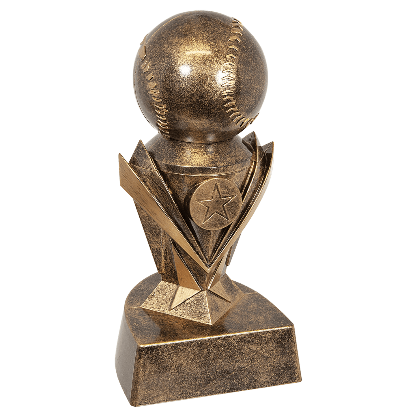 Personalized Baseball/Softball Trophy 7"/8.75" - Custom Engraved ASTRO AWARD for Team, Coach & MVP Awards - View 1
