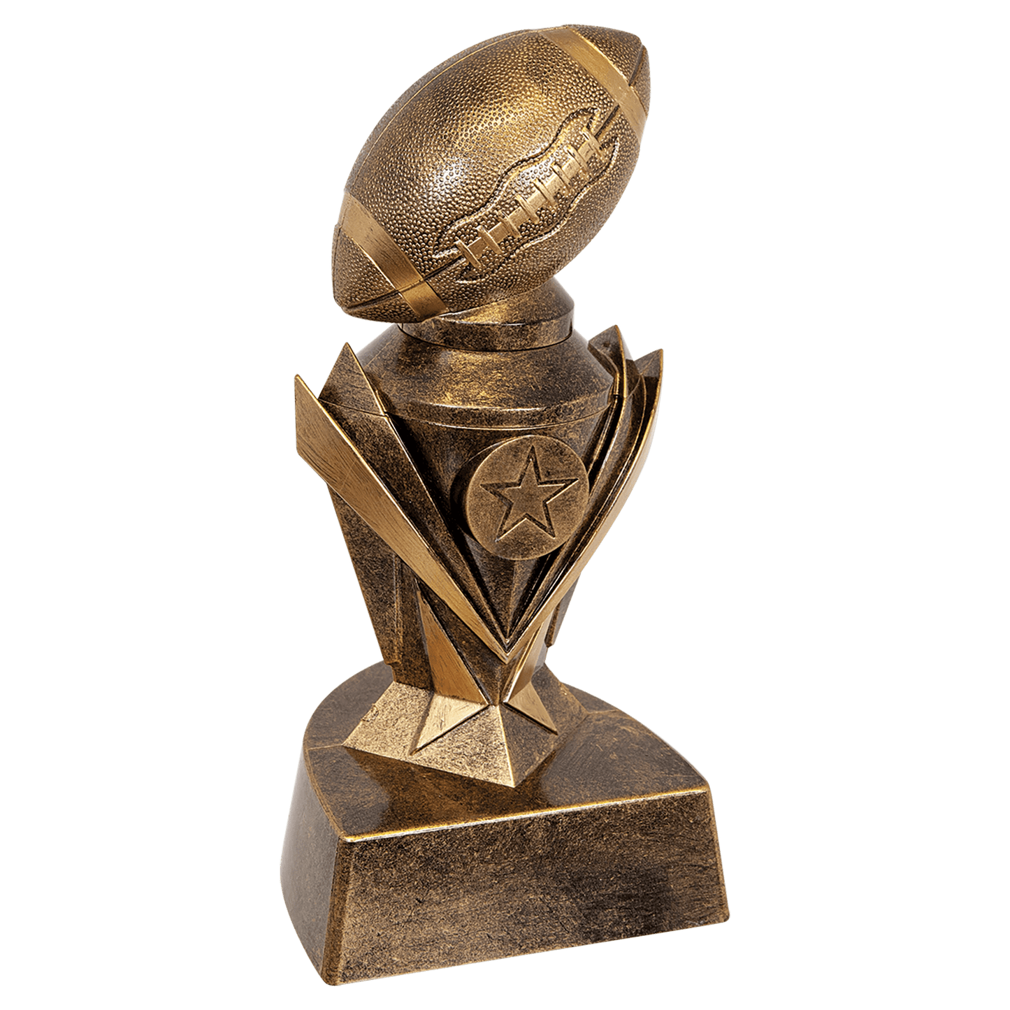 Personalized Football Trophy 7"/8.75"/10.75" - Custom Engraved ASTRO AWRD for Team, Coach & MVP Awards - View 1