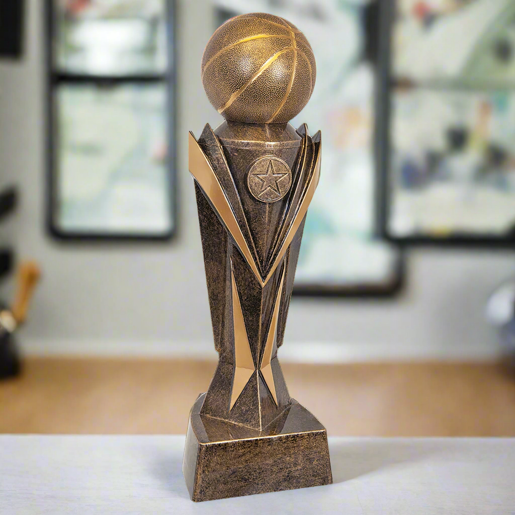 Personalized Basketball trophy, basketball team trophies for players, and coaches, custom basketball award trophy, personalized basketball award