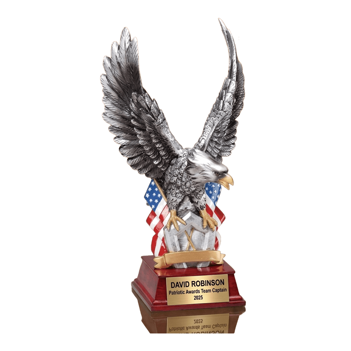 Military Trophy Award | Personalized | Custom Engraved | Retirement Gift | Service Award | Promotion | Veterans Day | Change of Command
