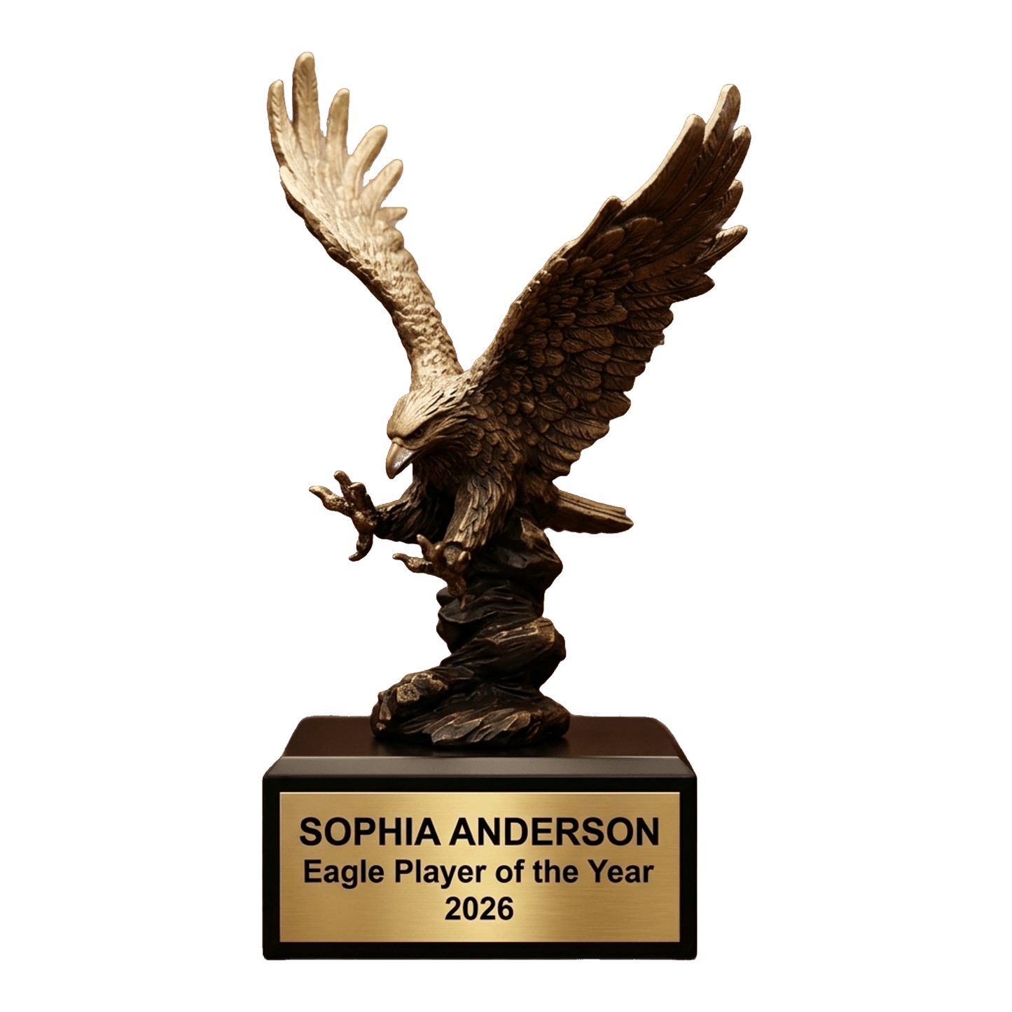 Personalized | Eagle Award | Custom Engraved | Eagle Trophy | Patriotic Award | Military Gift | Veteran Recognition | Corporate Award