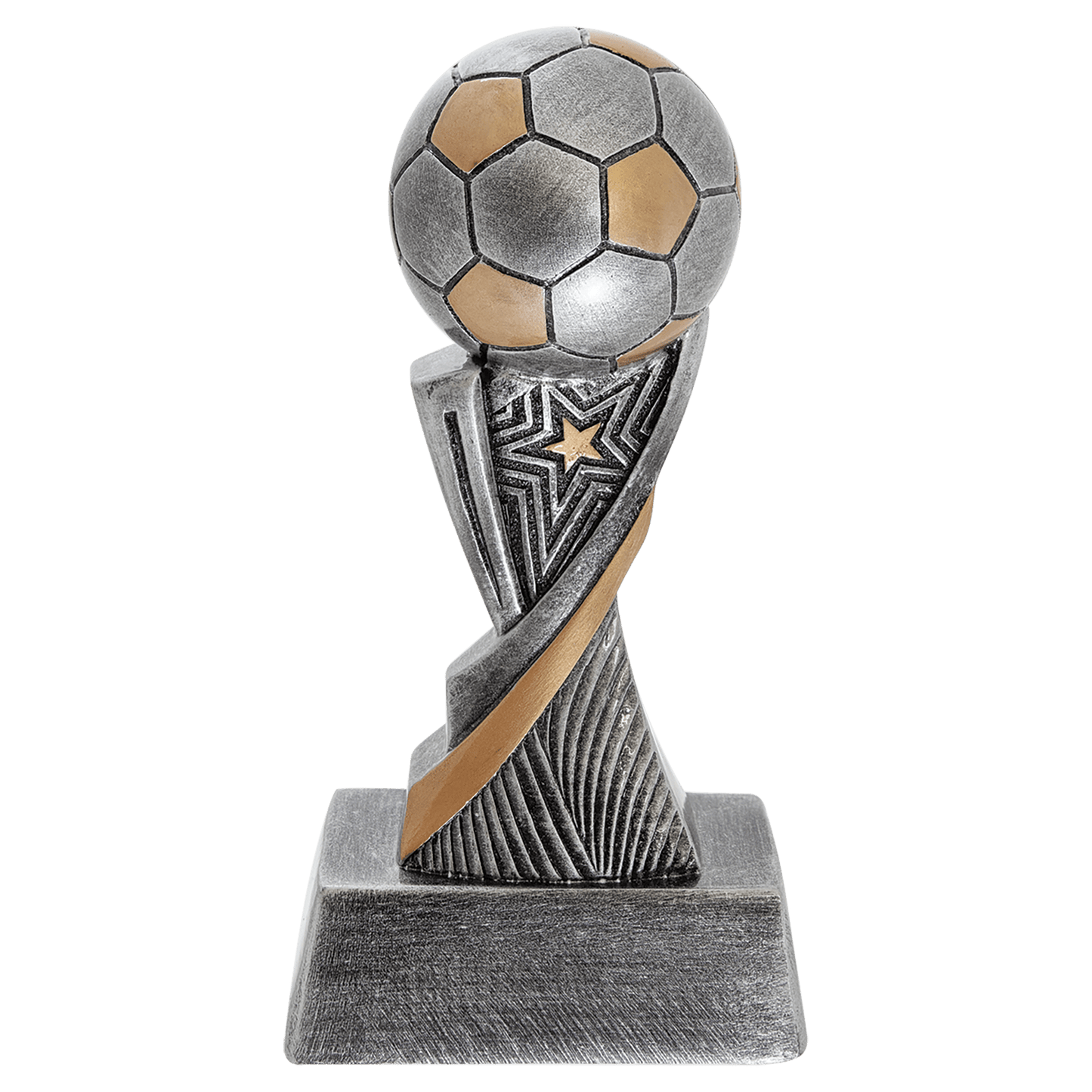 Personalized Soccer Trophy 6" - Custom Engraved ASP for Team, Coach & MVP - View 1