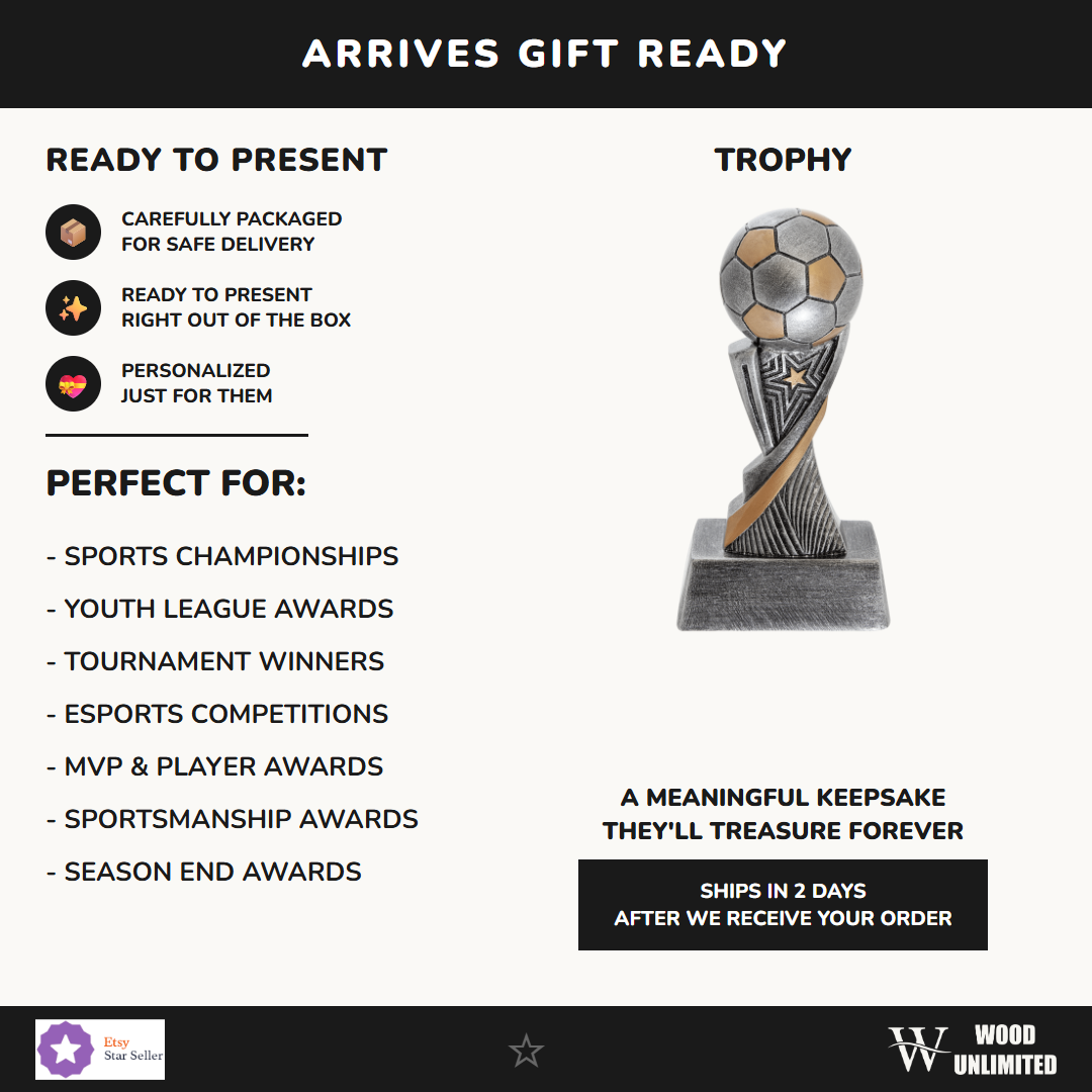 Soccer Trophy - gift info